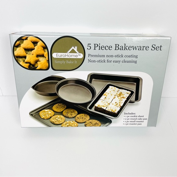EuroHome Kitchen 5 Piece Premium Nonstick Bakeware Set Poshmark